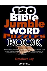 120 Bible Jumble Word Puzzle Book