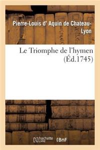 Le Triomphe de l'Hymen