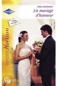 Un Mariage D'Honneur (Harlequin Horizon)
