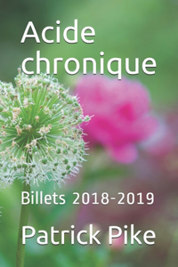 Acide chronique