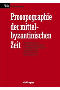 Prosopographie Der Mittelbyzantinischen Zeit, Prolegomena