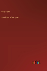 Rambles After Sport