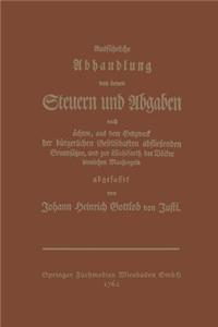Ausführliche Abhandlung Von Denen Steuern Und Abgaben