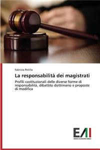 responsabilità dei magistrati