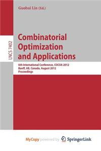 Combinatorial Optimization and Applications