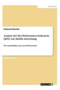 Analyse der Key-Performance-Indicators (KPI) von Mobile Advertising