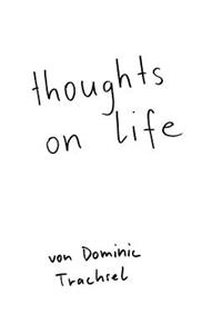 thoughts on life