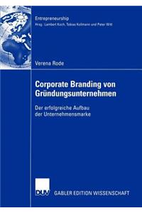 Corporate Branding Von Gründungsunternehmen