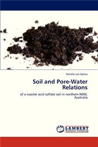 Soil and Pore-Water Relations