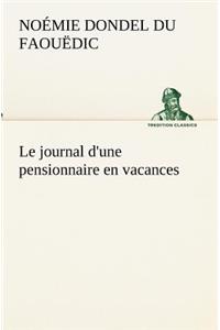 journal d'une pensionnaire en vacances