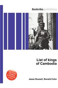 List of Kings of Cambodia