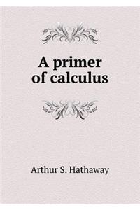 A Primer of Calculus