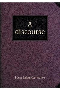 A discourse