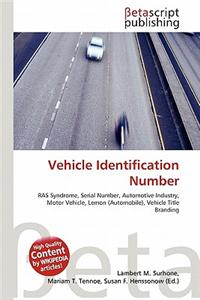 Vehicle Identification Number