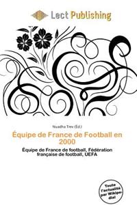 Quipe de France de Football En 2000