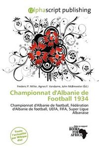 Championnat D'Albanie de Football 1934