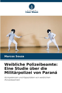 Weibliche Polizeibeamte