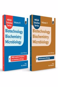 PW Mega Solution Series Biotechnology Biochemistry Microbiology Volume 4 & 5 Combo Set of 2 Books by Debasish Kar For 2024-2025 Exams