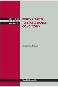 Rings Related To Stable Range Conditions