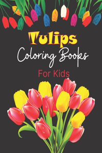 Tulips Coloring Books For Kids