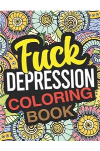 Fuck Depression Coloring Book