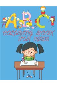 ABC Coloring Book For Kids