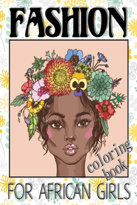 Fashion Coloring Book For African Girls