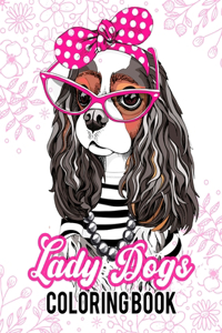 Lady Dogs Coloring Book