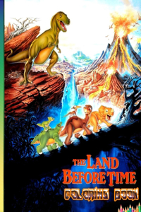 The land before time coloring book