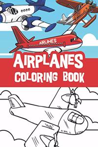 Airplanes coloring book