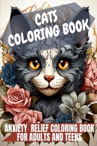 Cats Coloring Book