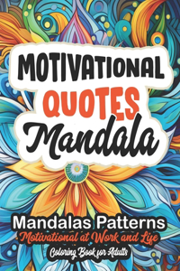 Motivational Quotes Coloring Book