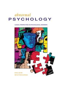 Halgin Abnormal Psychology and Mindmap CD ROM