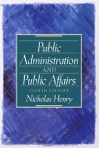 Public Administration and Public Affairs