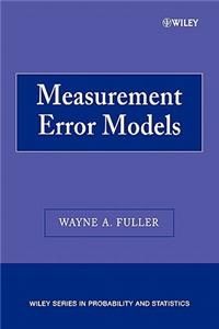 Measurement Error Models P
