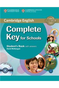 Complete Key for Schools Student's Book with Answers with CD-ROM