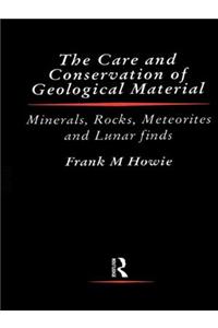 Care and Conservation of Geological Material