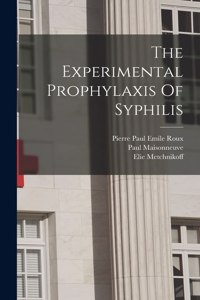 Experimental Prophylaxis Of Syphilis