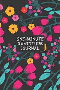 One-Minute Gratitude Journal