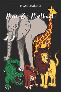 Mein Zoo Malbuch