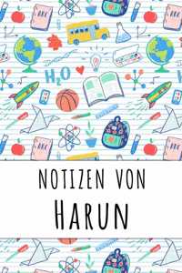 Notizen von Harun
