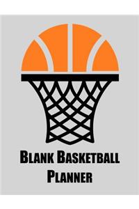 Blank Basketball Planner