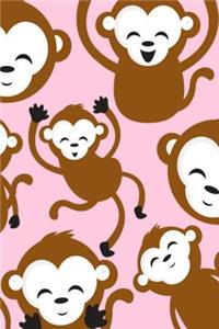 A Cute Monkey Notebook