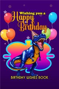 Birthday Wishes Book