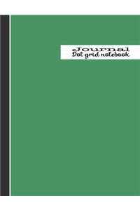Dot grid notebook journal