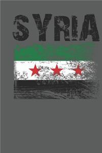 Syria: Notebook (120 dot grid pages, softcover with matt finish) I Notebook I Diary I Idea book