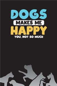 Dogs Makes Me Happy You, Not So Much