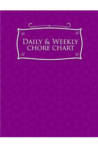 Daily & Weekly Chore Chart