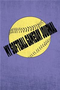 My Softball Gameday Journal