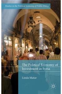 Political Economy of Investment in Syria